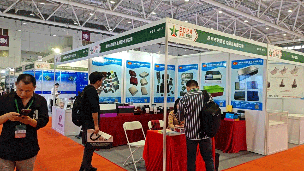 如期而至，鉑源五金在第12屆軍博會(huì)上大放異彩